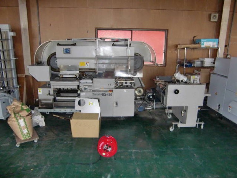 二手全新日本好利用 BQ-460膠裝機=4頭橢圓型