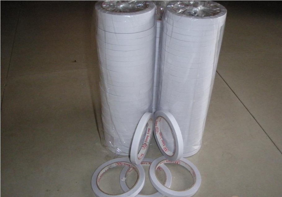 供應棉紙雙面膠帶/0.12t-0.16t厚度/涂布各種膠水/半透明